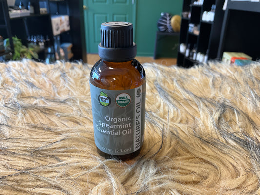 USDA Organic Spearmint essential oil 2oz