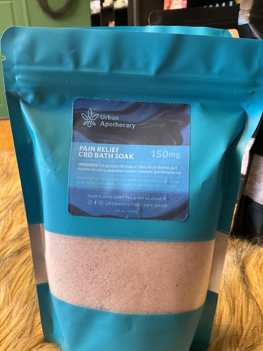 Pain Relief CBD bath soak