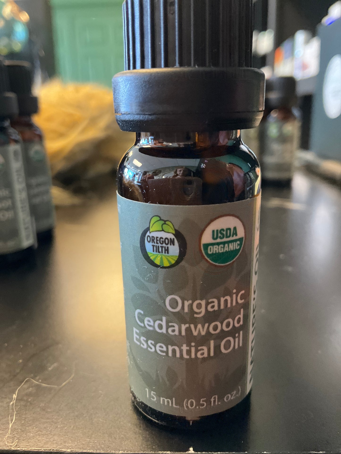 USDA organic cedar wood essential oil 15ml