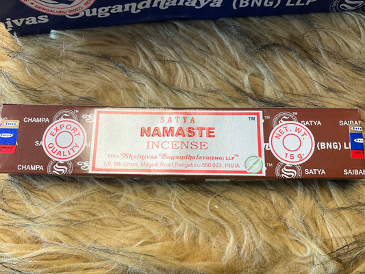 Namaste incense sticks
