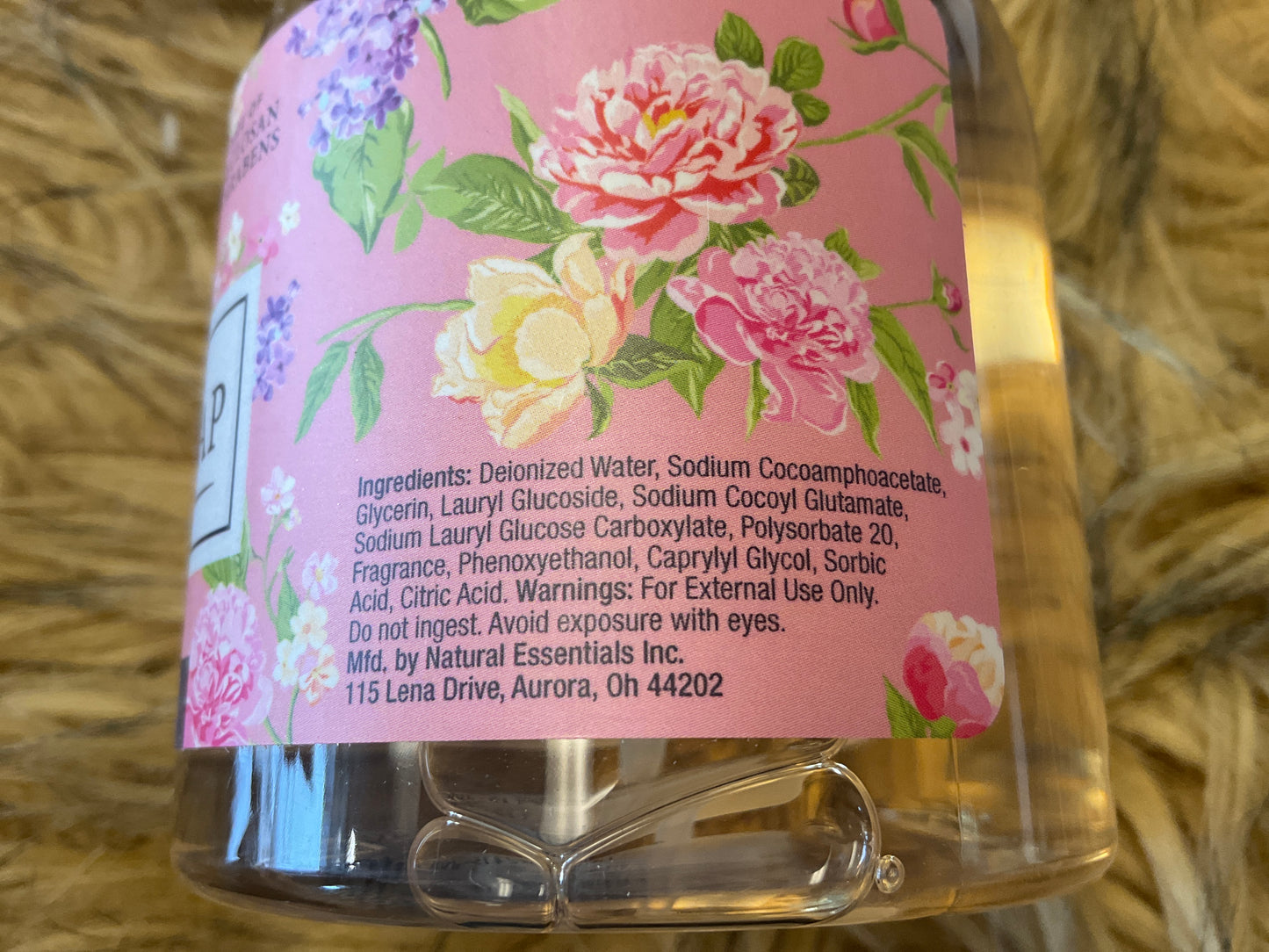 Japanese Cherry Blossom foaming hand soap
