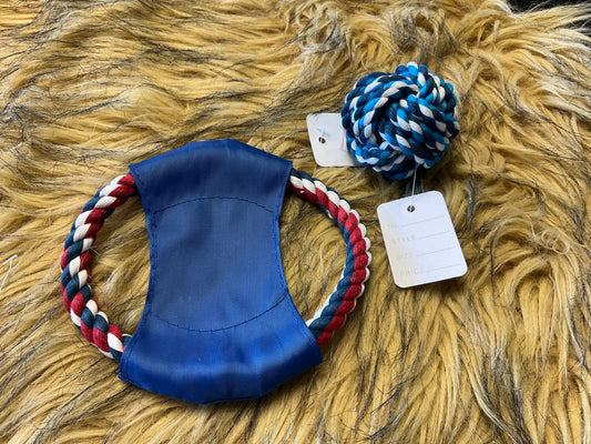 Asst. SM dog rope toys
