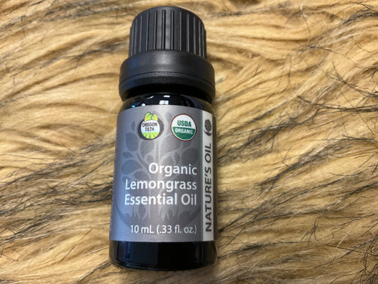 USDA organic lemongrass essential oil 10ml