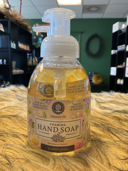 Plant-based foaming hands soap Gardenia